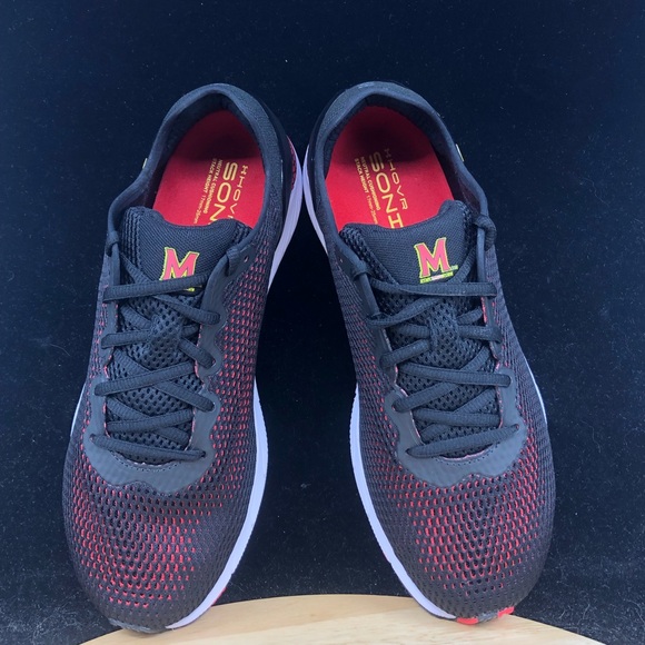Under Armour Hovr Sonic 2 NCAA Maryland Terrapins Mens Shoes 3022644-001 - Picture 8 of 10